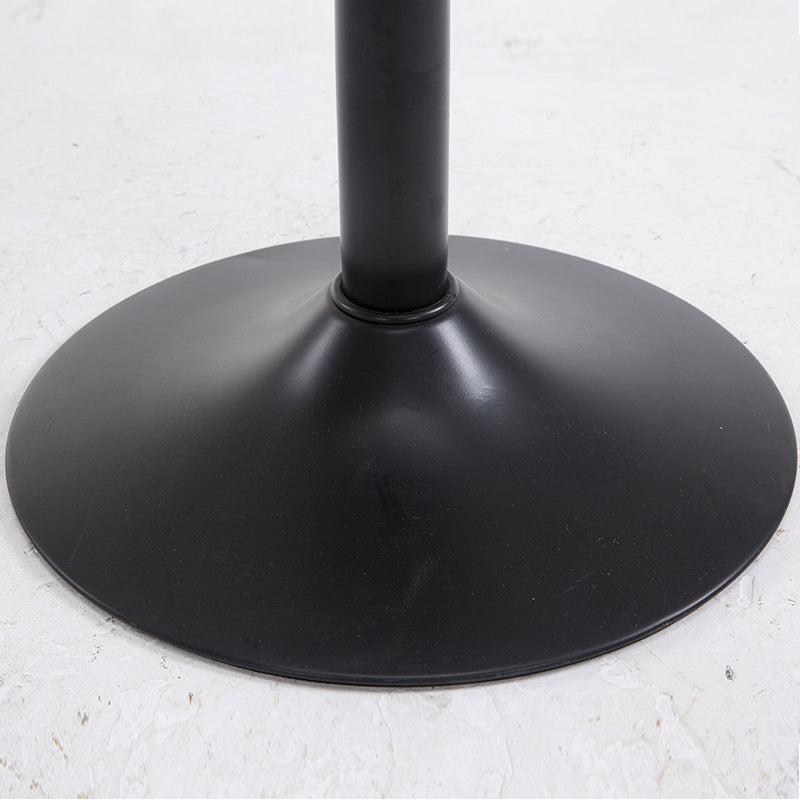 Adjustable Bar Stool Rivet-Decorated Backrest Themed Fabric/Pure Leather & Stable Disc Base