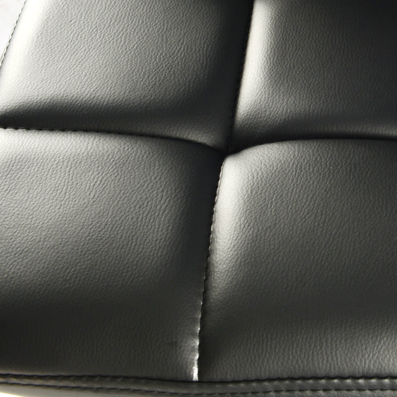 J01 Adjustable Bar Stool: Leather/Fabric Upholstery, Metal Base & Footrest for Home/Commercial Bars