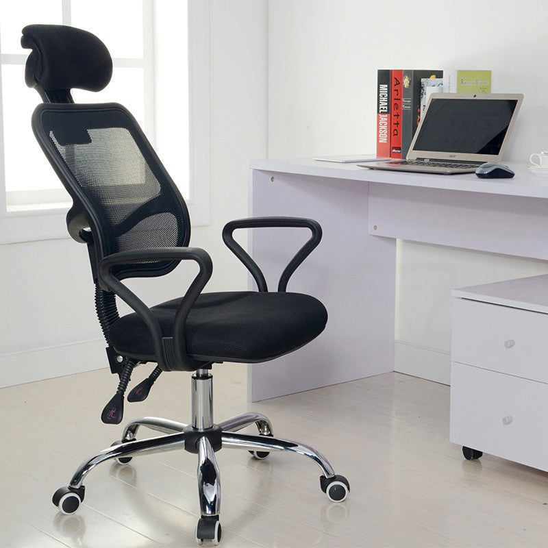 High-Back Ergonomic Mesh Office Chair Reclining Desk Chair with Adjustable Headrest & Armrests 360° Swivel & Height Adjustment Breathable Mesh Chair for Home Office & Gaming