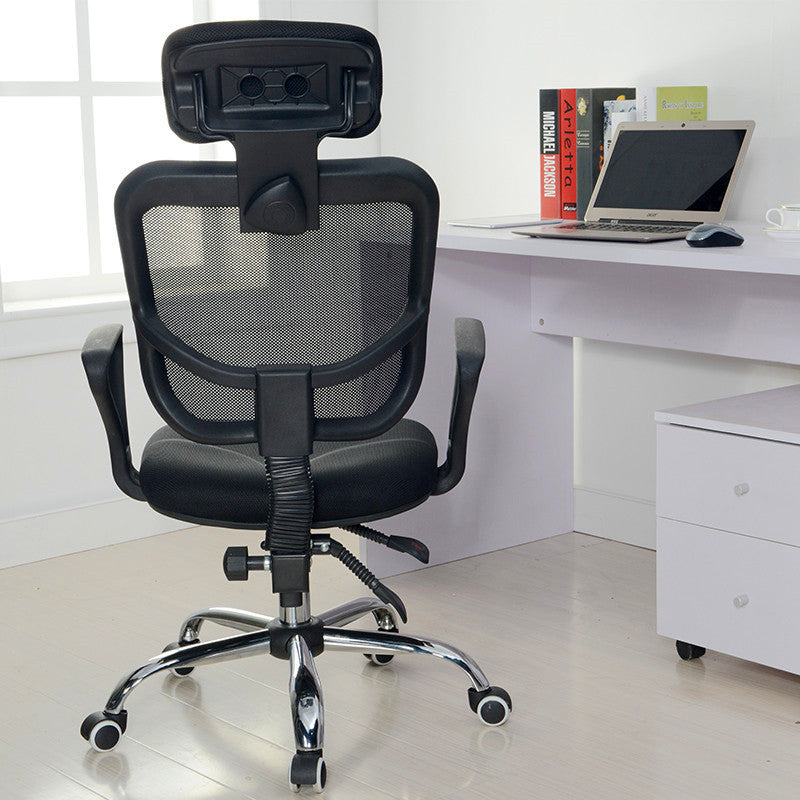 High-Back Ergonomic Mesh Office Chair Reclining Desk Chair with Adjustable Headrest & Armrests 360° Swivel & Height Adjustment Breathable Mesh Chair for Home Office & Gaming