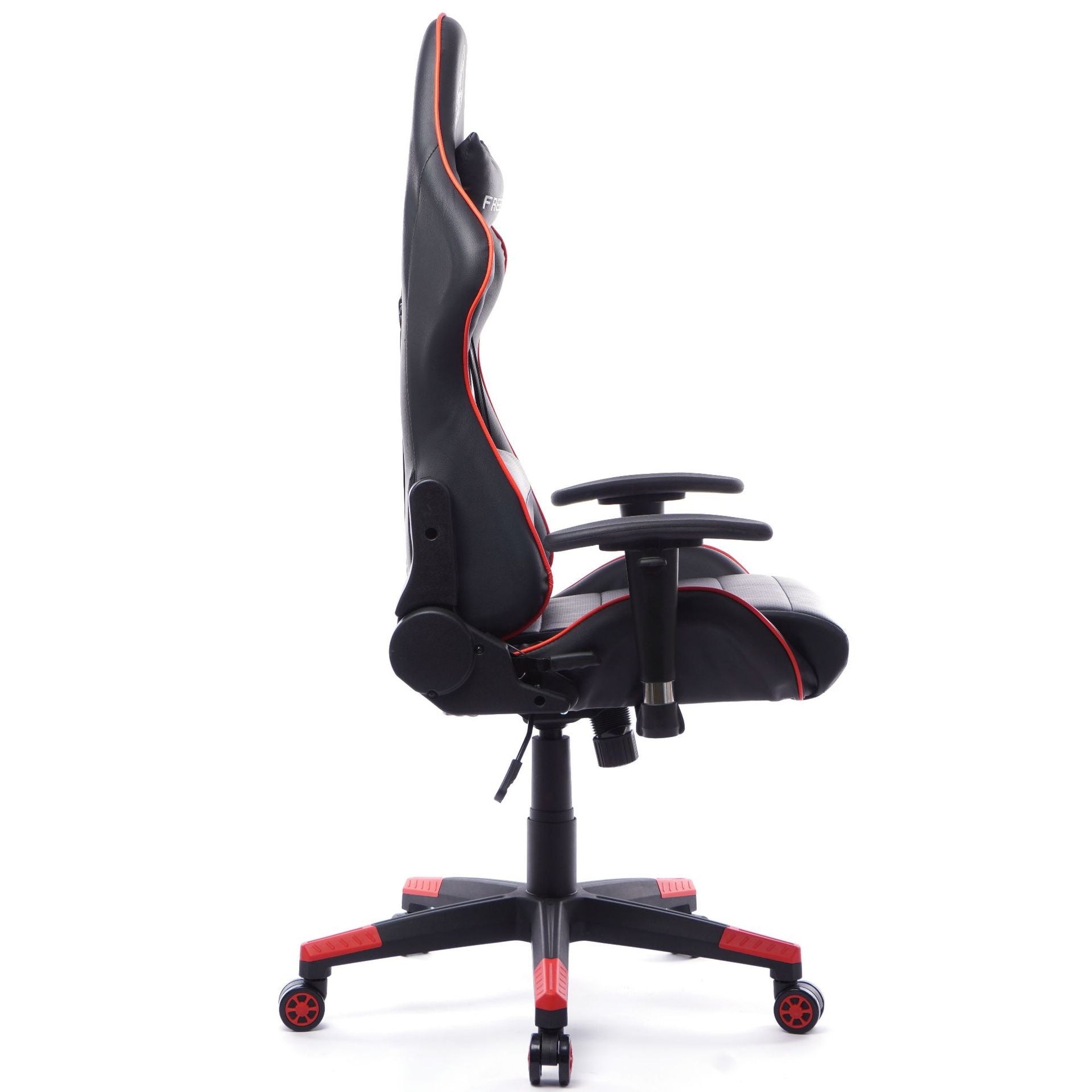 P43 SITMOD Ergonomic Gaming Chair: "FREE LIFE" Series Racing-Style Reclining Chair with Contrast Piping