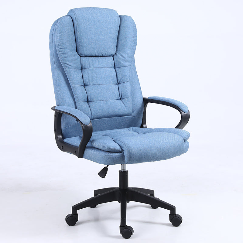 B32 Sitmod High-Back Fabric Office Chair, Plush Ergonomic Desk Chair with 360° Swivel & Height Adjustment, Multi-Color Breathable Chair for Home Office & Gaming