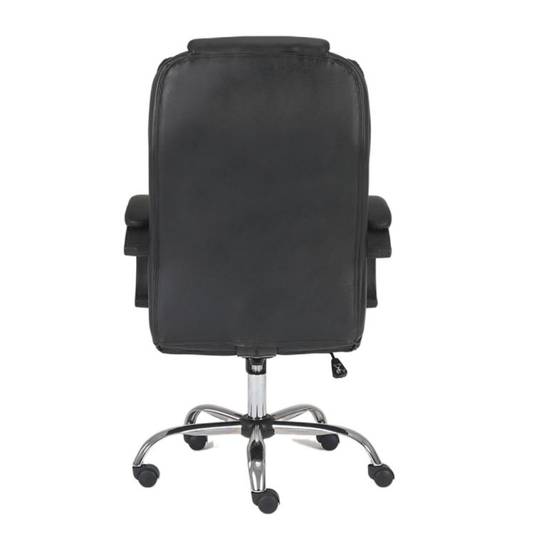 B30 Sitmod Executive Office Chair, High-Back Ergonomic Desk Chair with Premium PU Leather, 360° Swivel & Height Adjustment, Classic Black Office Chair for Home & Corporate Spaces