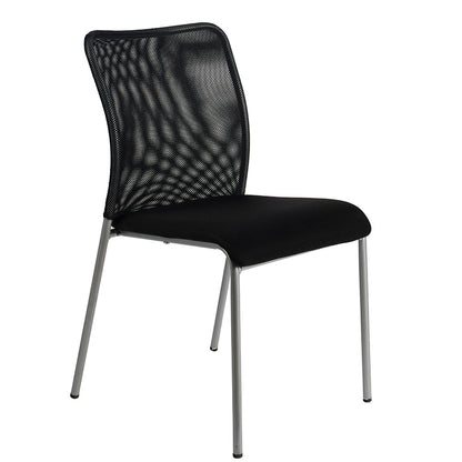 Breathable Mesh Office & Conference Chair Sleek Minimalist Design Sturdy Metal Legs for Workstations & Meeting Spaces
