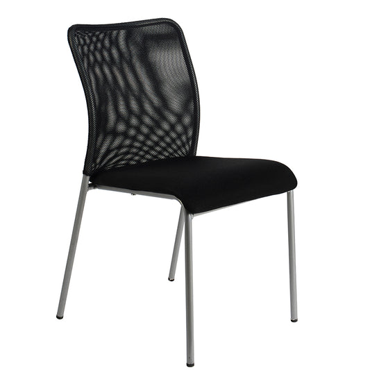 Breathable Mesh Office & Conference Chair Sleek Minimalist Design Sturdy Metal Legs for Workstations & Meeting Spaces