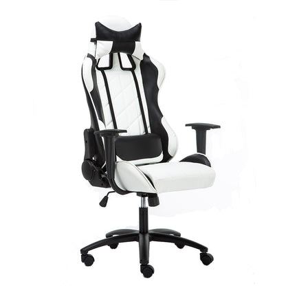 Ergonomic Gaming Chair Diamond-Quilted Racing-Style Reclining Chair with Multi-Color Options